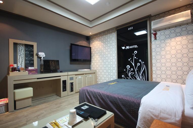 M Motel Songtan Pyeongtaek Rum bild